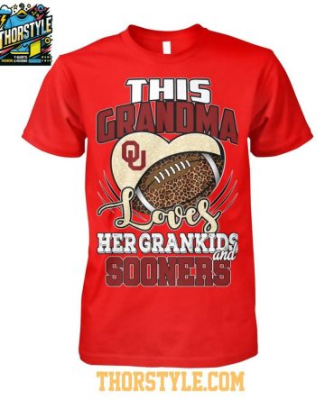 Oklahoma Sooners This Grandma Loves Her Grandkid And Sooners 2025 T-Shirt