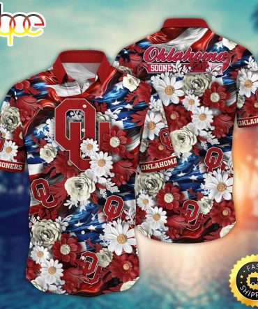 Oklahoma Sooners Ncaa1 Hawaii Shirt Independence Day