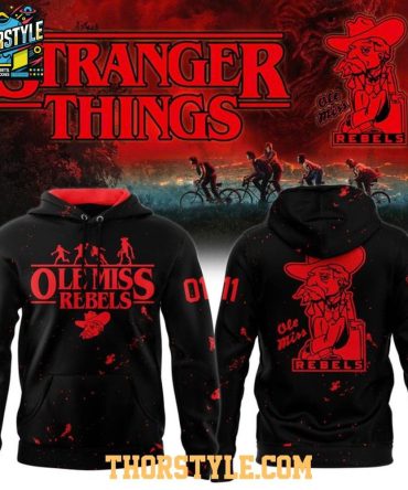 Ole Miss Rebels Stranger Things 2025 College Playoffs Hoodie T-Shirt