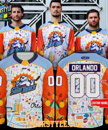 Orlando Solar Bears 150 Years Of Memories 2025-2026 Personalized Hockey Jersey