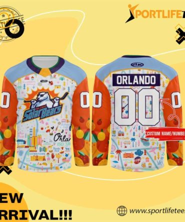 Orlando Solar Bears 150 Years Of Memories 2026 Hockey Jersey Edition