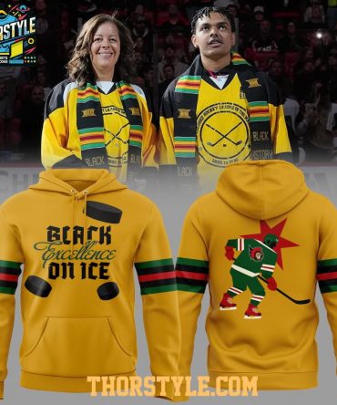 Ottawa Senators Black Execellent On Ice 2026 Black History Night Hoodie