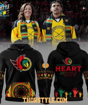 Ottawa Senators Black History 2026 Heart Over Hype Hoodie T-Shirt