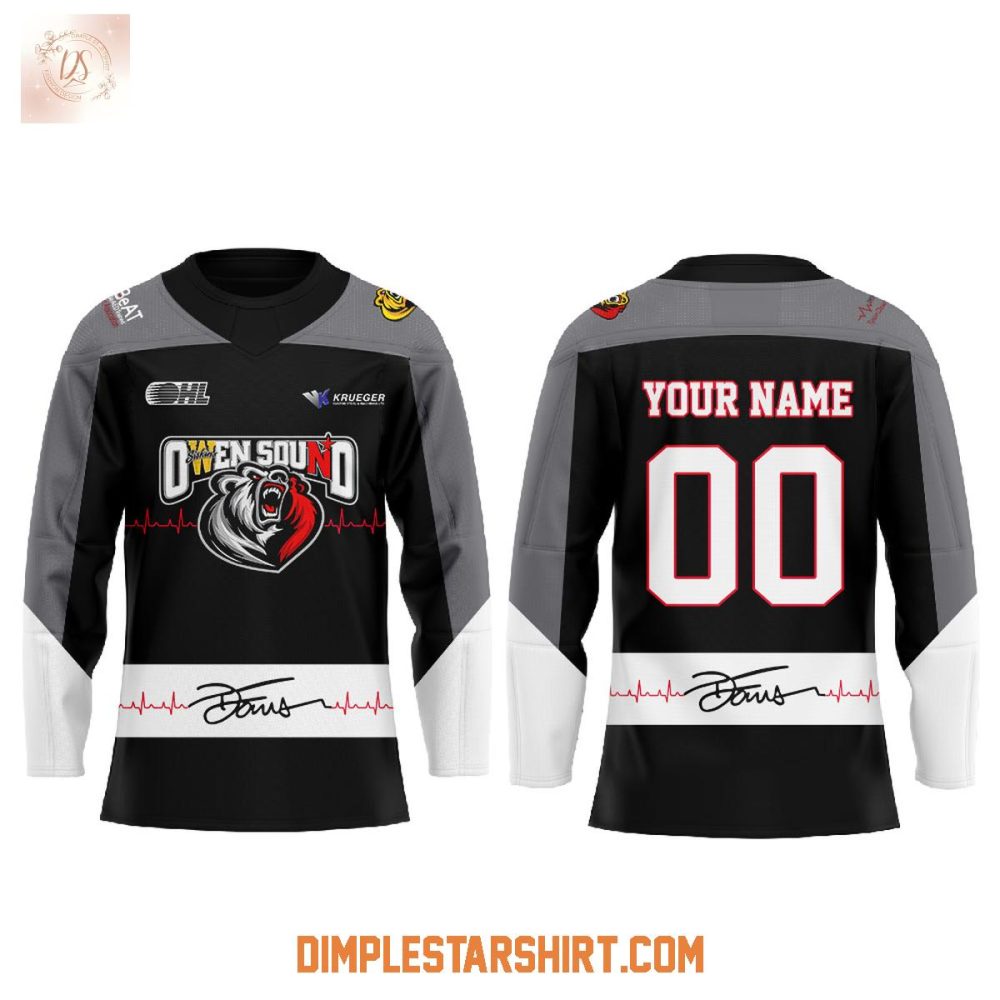 Owen Sound Attack Tdbeat 2026 Jersey