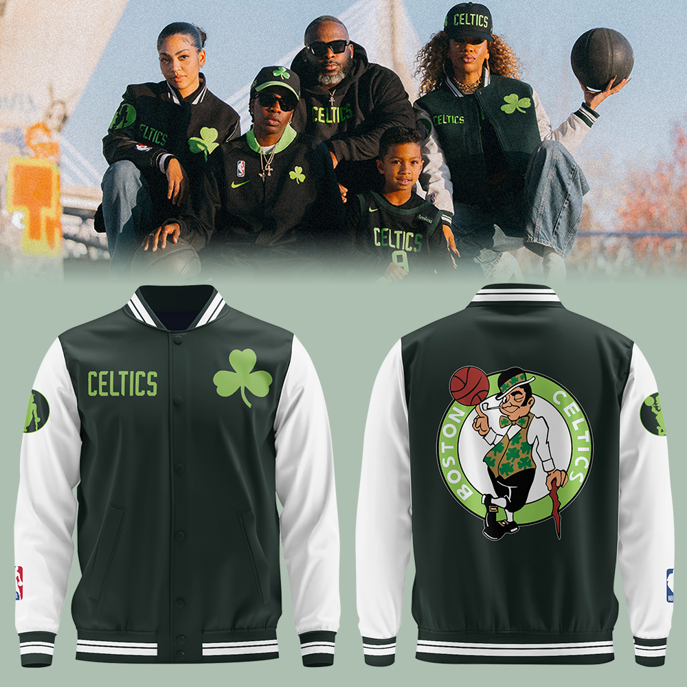 Boston Celtics City Edition Bomber-Pu1119241102