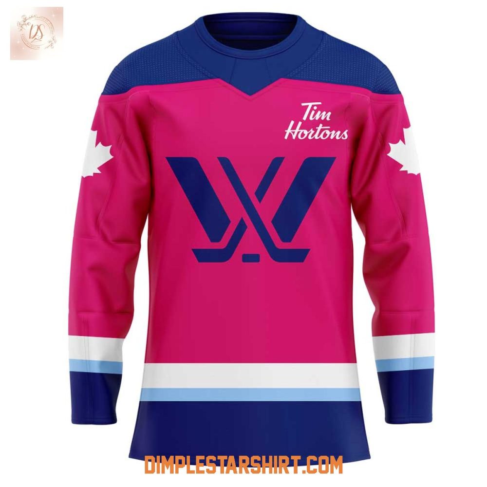 Pwhl Barbie X Tim Hortons Custom Hockey Jersey - Image 2