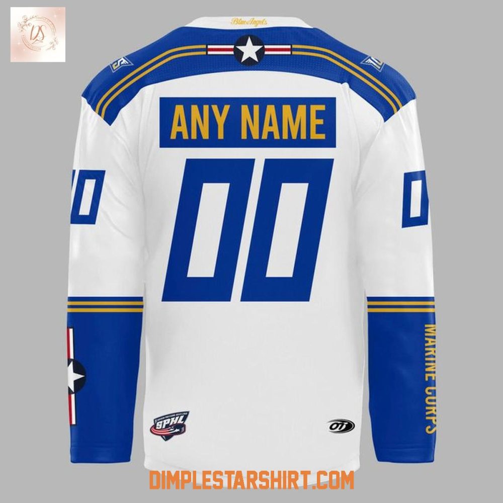 Pensacola Ice Flyers X Blue Angels Night 2025 Jersey - Image 3