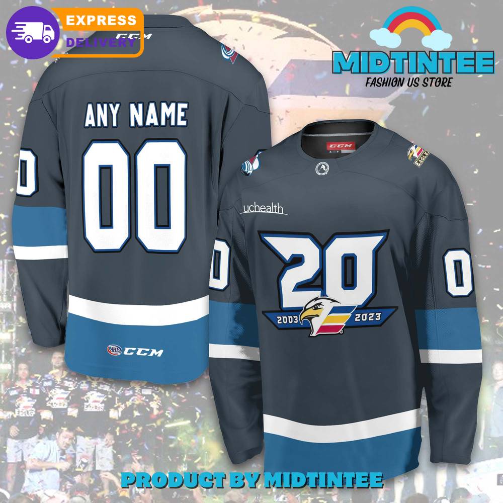 Personalized Ahl Colorado Eagles 2024 Hockey Jersey