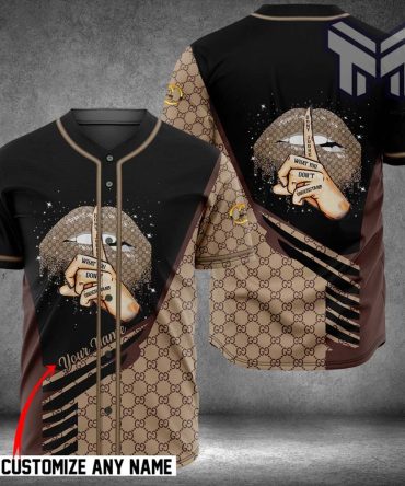 Personalized Gucci Baseball Jersey Shirt Luxury Clothing Clothes Sport For Men Women Hot  Type03