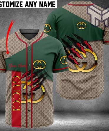 Personalized Gucci Baseball Jersey Shirt Luxury Clothing Clothes Sport Outfit For Men Women Hot