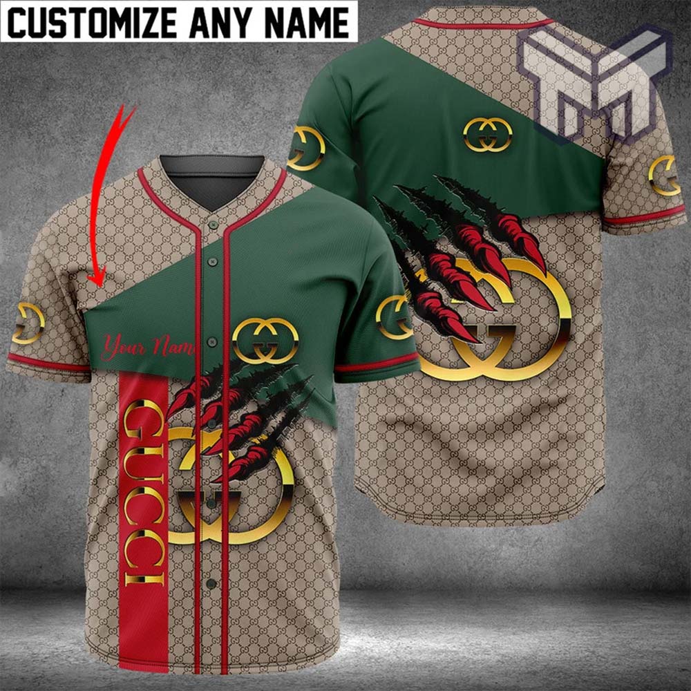 Personalized Gucci Baseball Jersey Shirt Luxury Clothing Clothes Sport Outfit For Men Women Hot