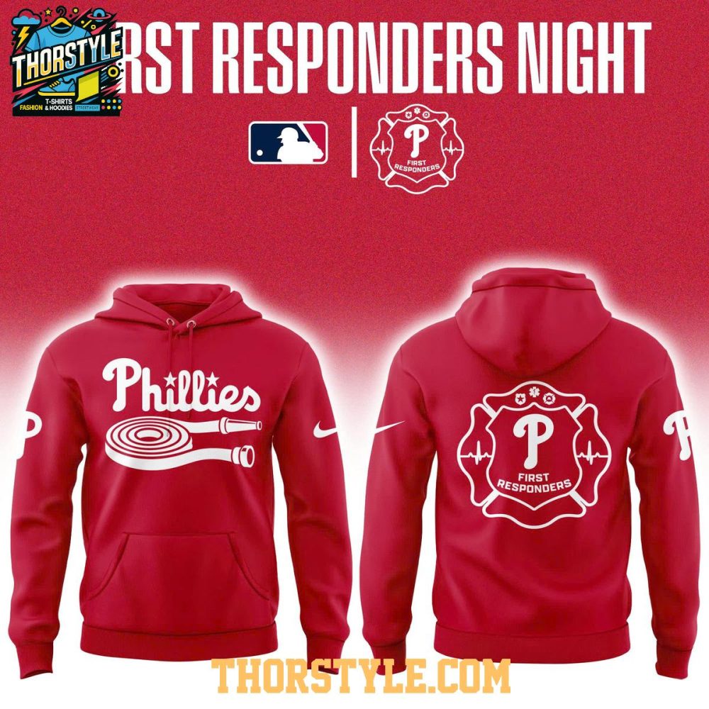Philadelphia Phillies First Responders Night X Mlb Game Hoodie Shirts
