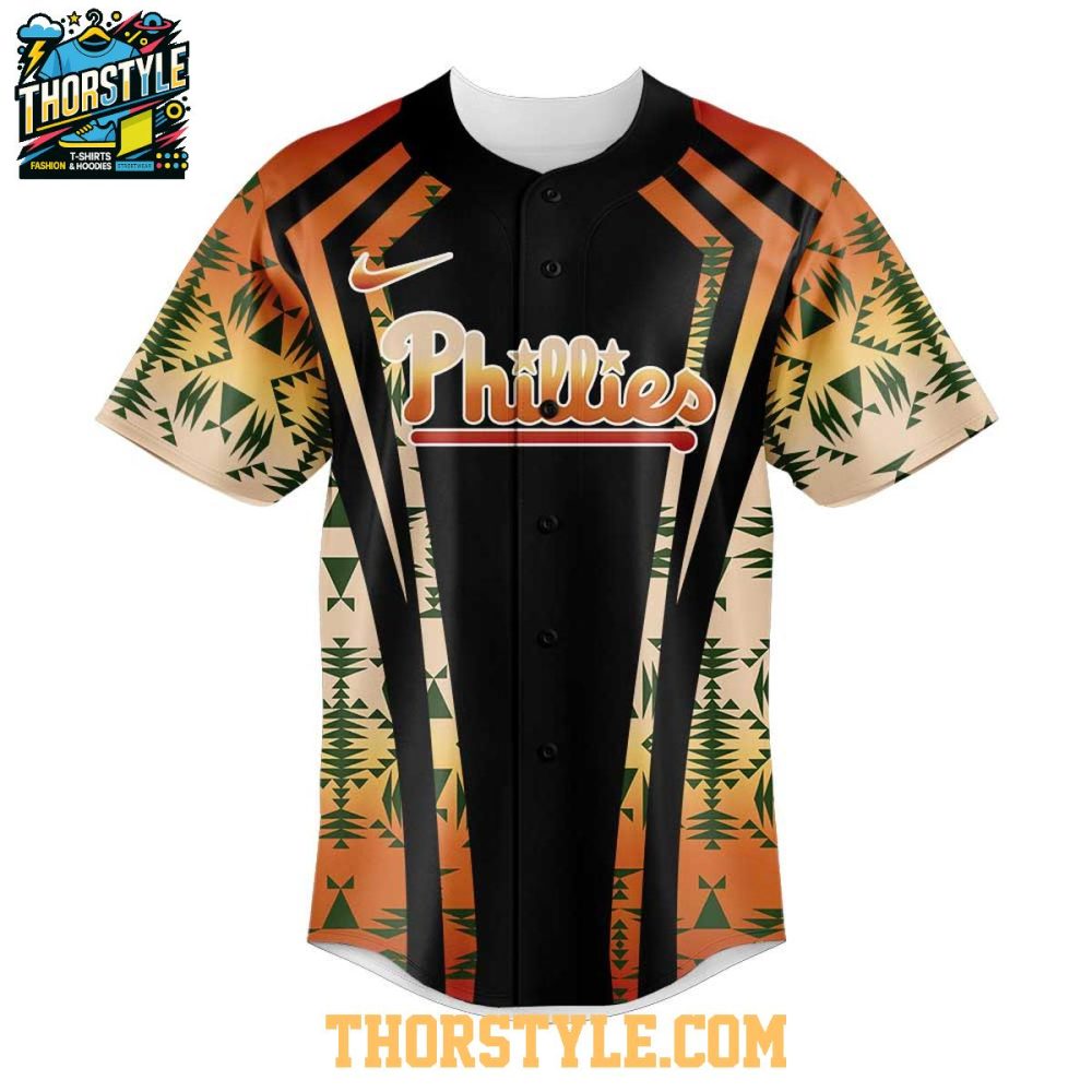Philadelphia Phillies This Is Native American Heritage 2025 Baseball Jersey - Image 2