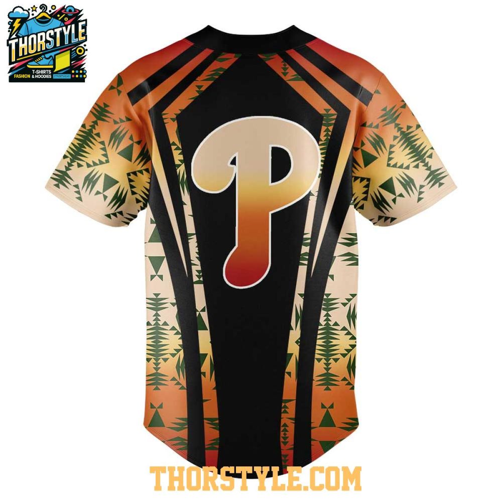 Philadelphia Phillies This Is Native American Heritage 2025 Baseball Jersey - Image 3