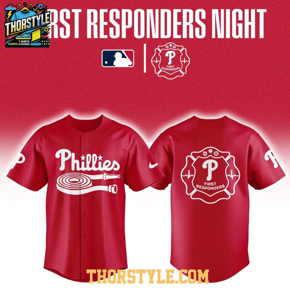 Philadelphia Phillies X First Responders 2026 Night Baseball Jersey