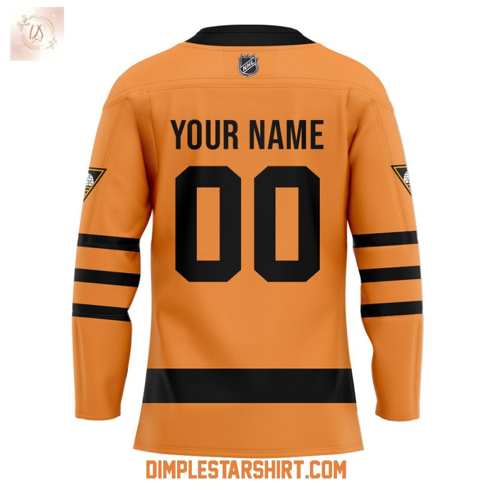 Pittsburgh Penguins Built On History Let'S Go Pens Hockey Jersey - Image 3