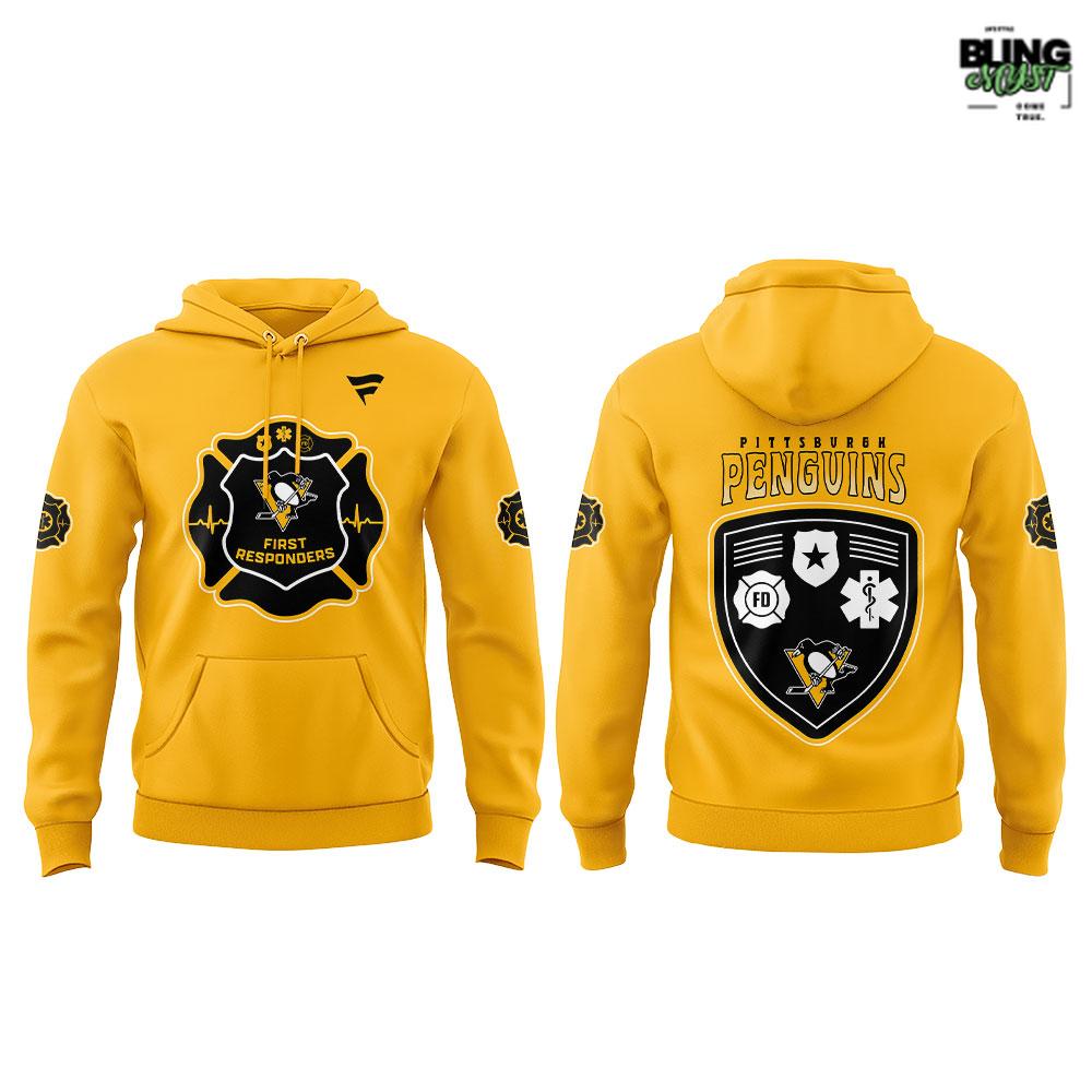 Pittsburgh Penguins First Responders Night 2026 Hockey Jersey - Image 4