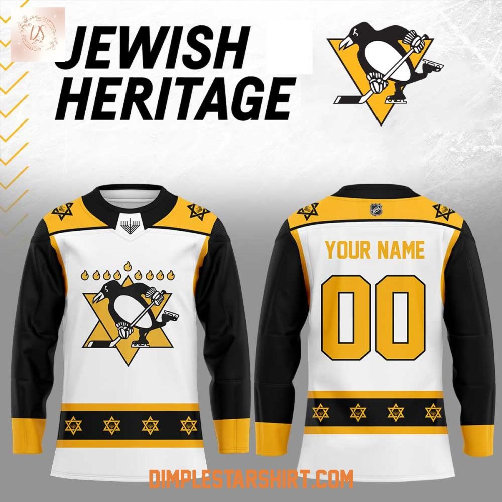 Pittsburgh Penguins Jewish Heritage Night Jersey