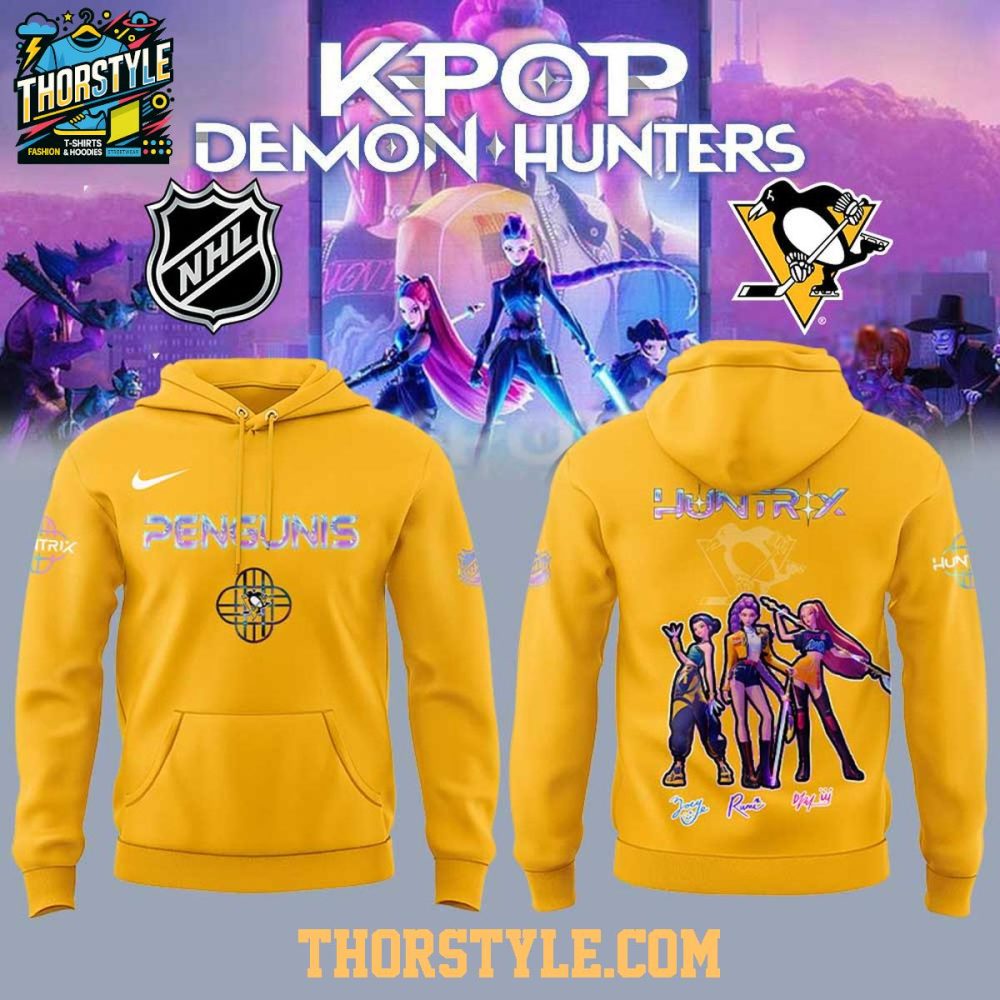 Pittsburgh Penguins Kpop Demon Hunters 2025 Takedown Hoodie T-Shirt