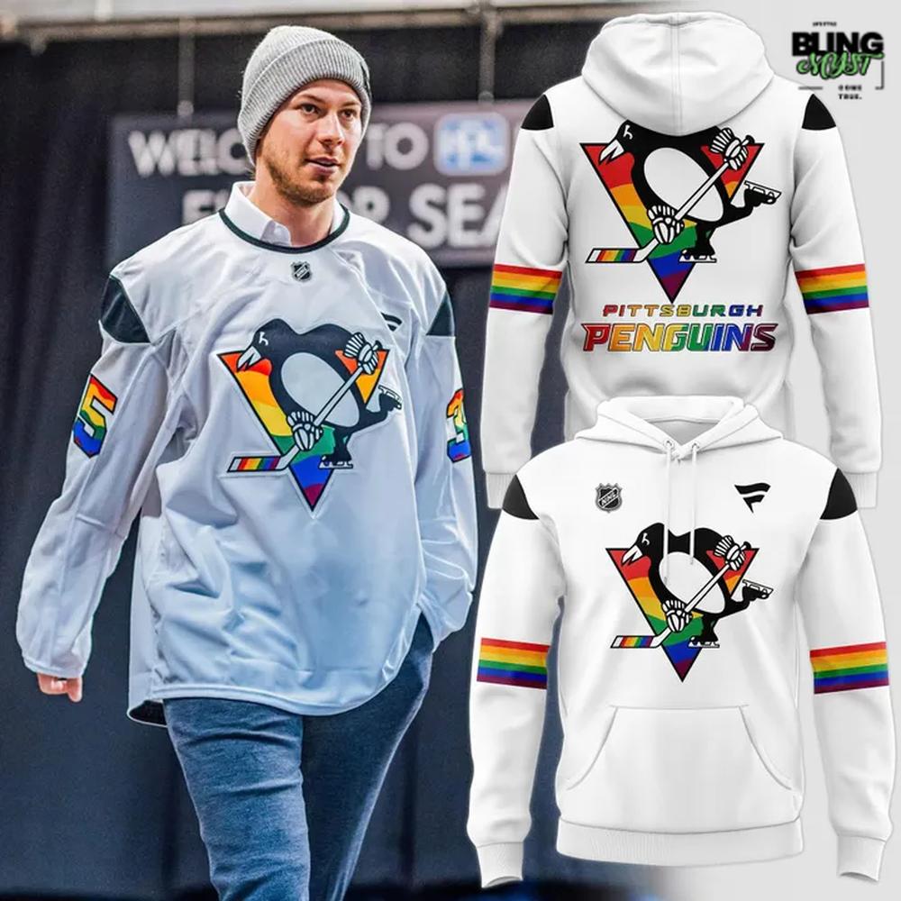 Pittsburgh Penguins Pride Auction 2026 Nhl Hockey Jersey