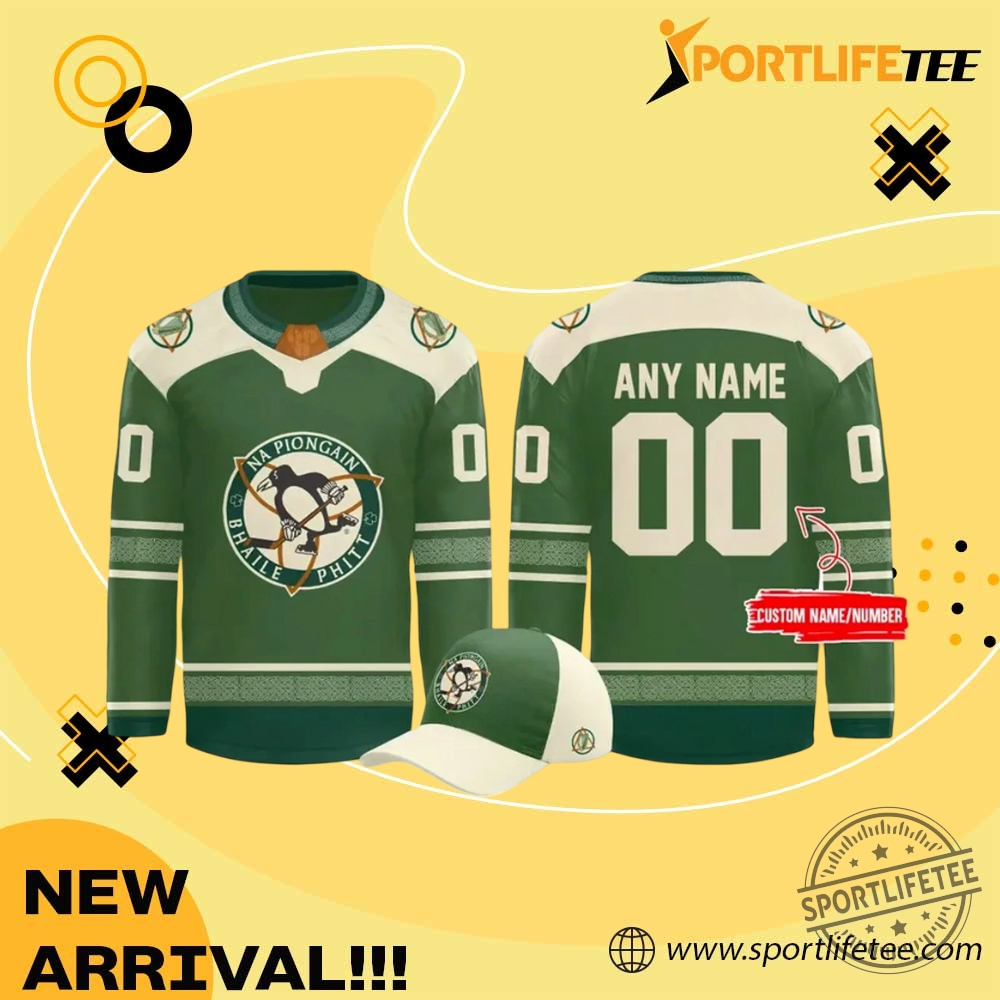 Pittsburgh Penguins X Irish Heritage Night 2026 Hockey Jersey