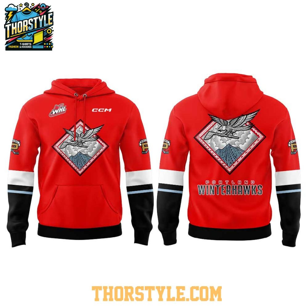 Portland Winterhawks Pacific Islander Celebration Night 2026 Hoodie Shirts - Image 2
