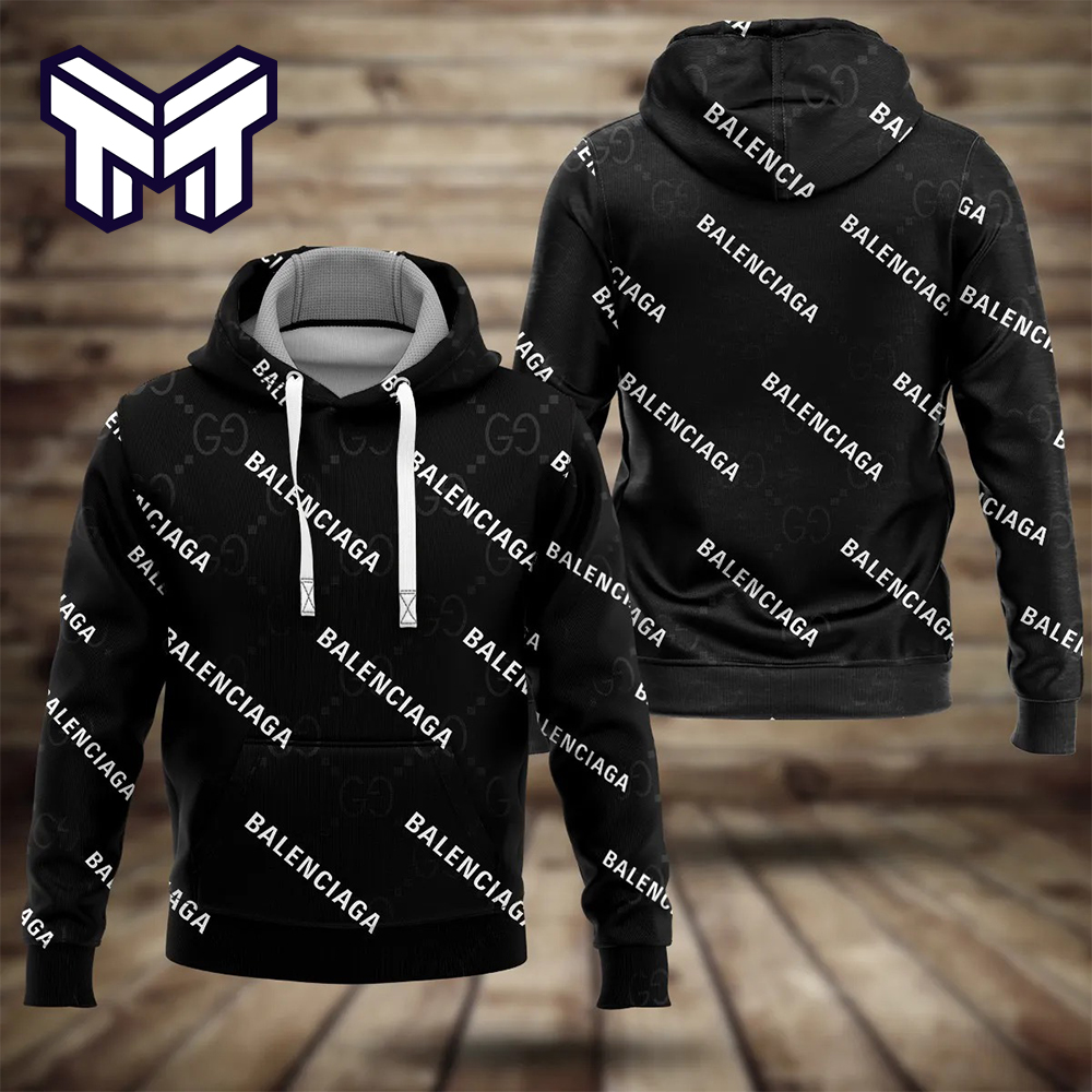 Premium Brand Clothing 3D Hoodie For Men And Women By Gucci And Balenciaga