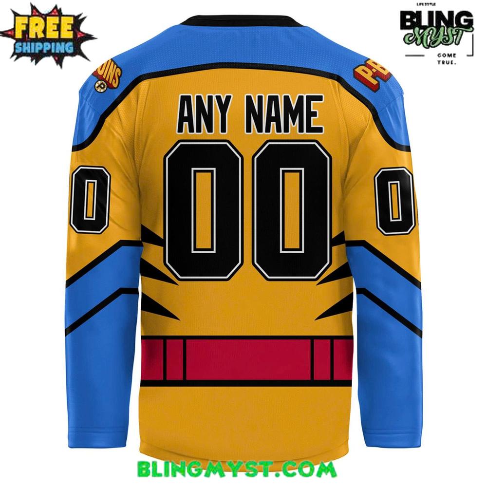 Providence Bruins Marvel Weekend Special Edition Hockey Jersey - Image 3