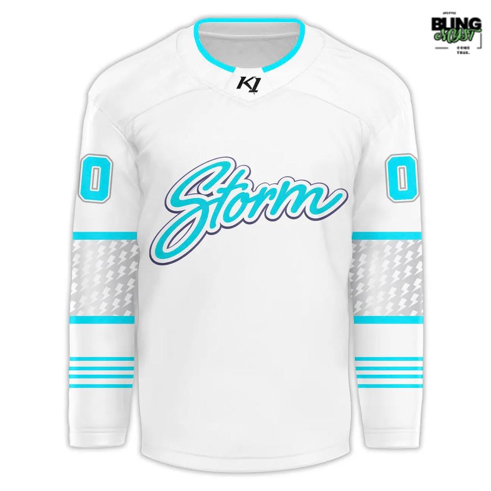 Quad City Storm Winter Classic 2026 Hockey Jersey - Image 2