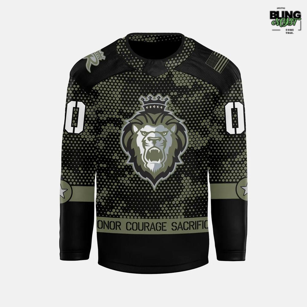 Reading Royals Military Appreciation 2026 Specialty Hockey Jersey - Image 2