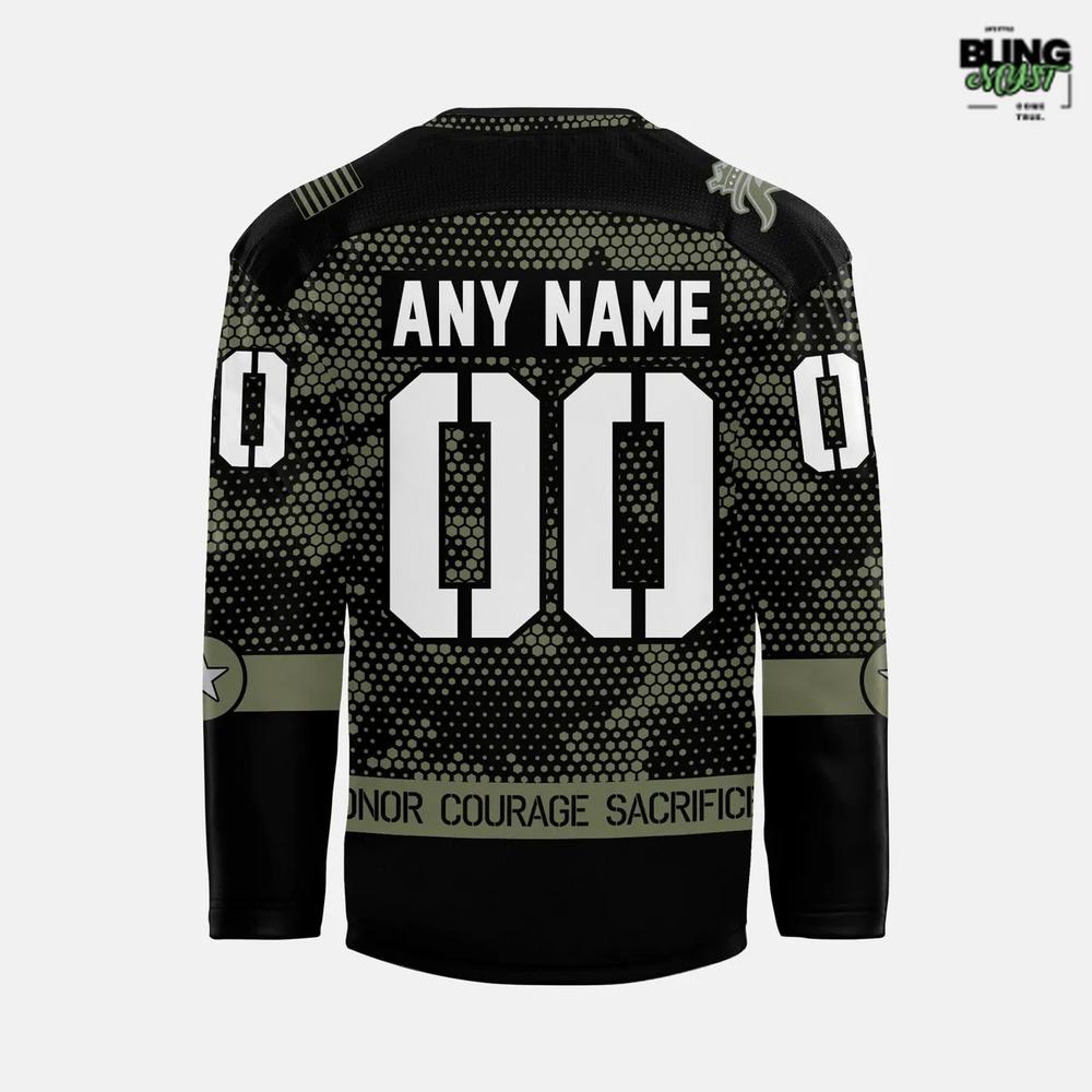 Reading Royals Military Appreciation 2026 Specialty Hockey Jersey - Image 3