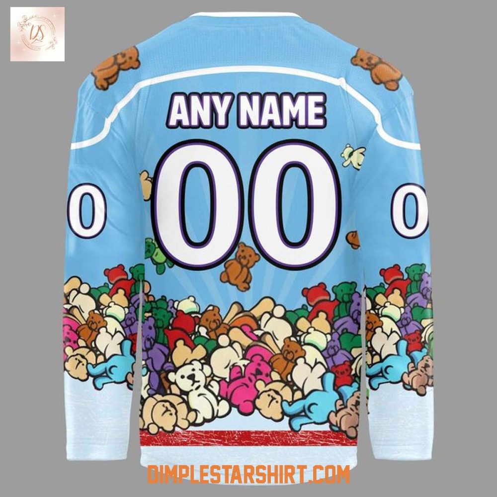 Reading Royals Our Teddy Bear Toss 2025 Hockey Jersey - Image 3