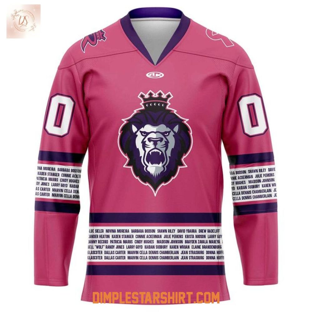 Reading Royals Pink In The Rink 2025 Jersey - Image 2