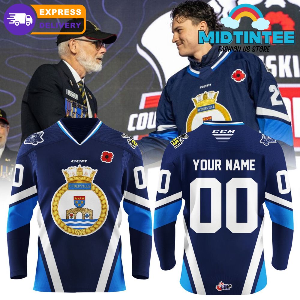 Rimouski Oceanic Local Naval Reserve Base Memorial Cup 2025 Jersey