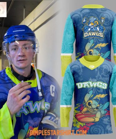 Roanoke Rail Yard Dawgs Lilo & Stitch Night 2025 Jersey