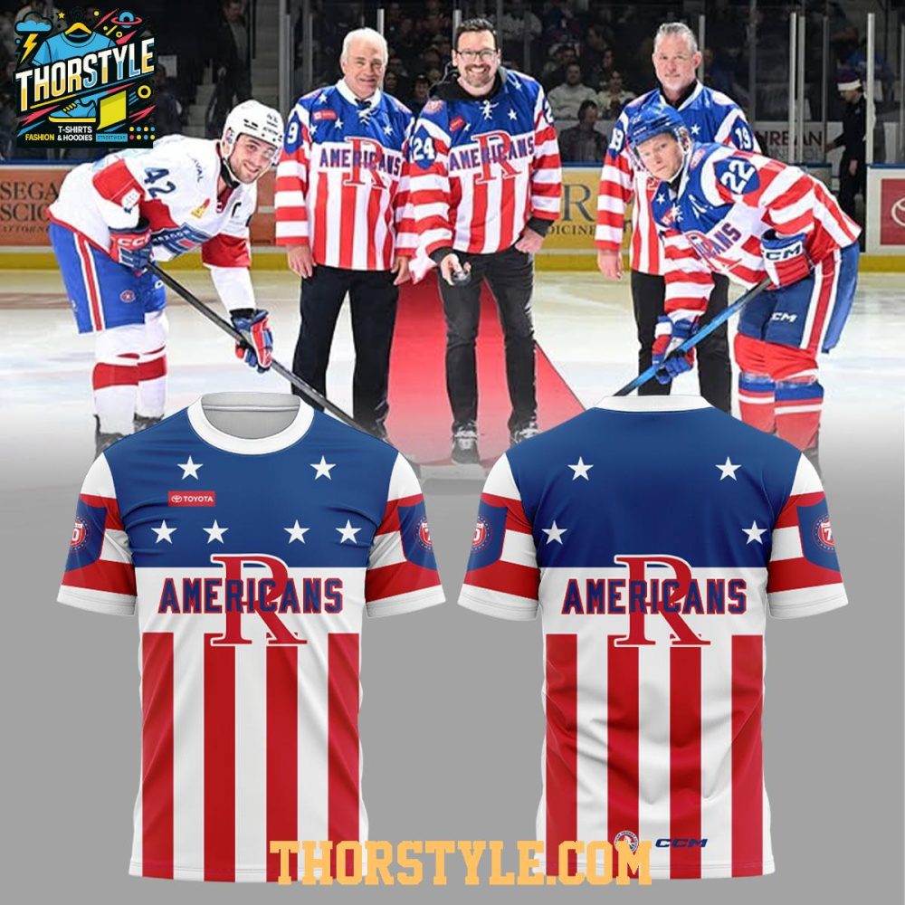 Rochester Americans 1990'S Throwback Night 2026 Celebartion Hoodie Shirts - Image 3