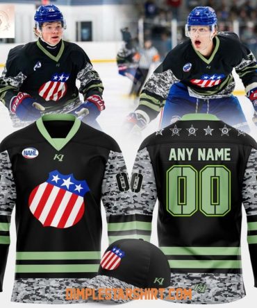 Rochester Jr. Americans Military Appreciation Night 2025 Jersey
