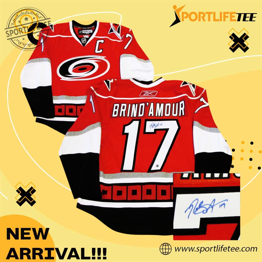Rod Brindamour Autographed Carolina Hurricanes Authentic Pro Jersey