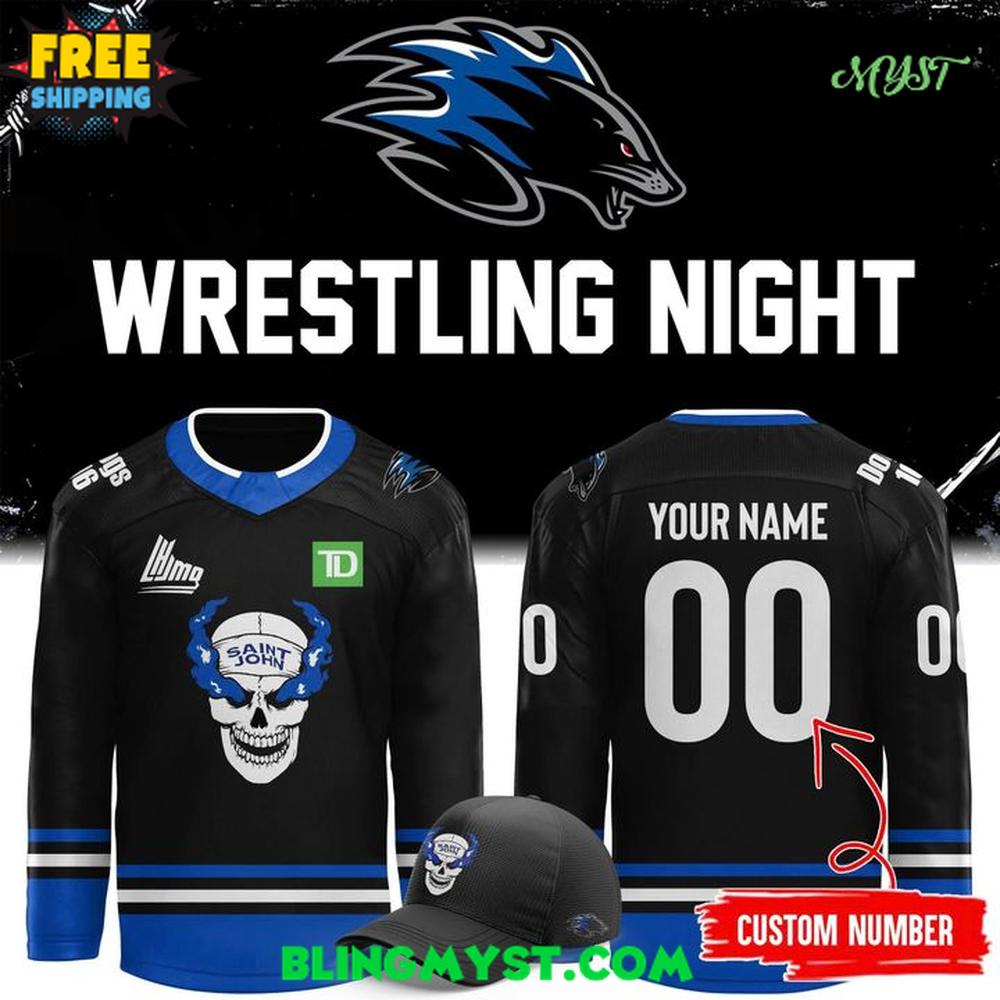 Saint John Sea Dogs X Stone Cold 2026 Hockey Jersey