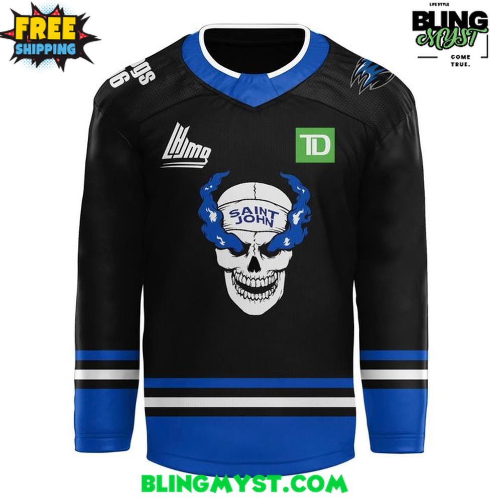 Saint John Sea Dogs X Stone Cold 2026 Hockey Jersey - Image 2