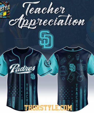 San Diego Padres Mlb Teacher Appreciation Day 2025 Baseball Jersey