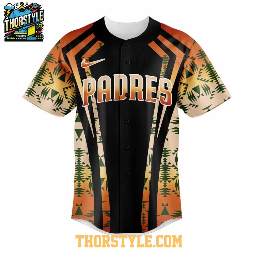 San Diego Padres Native American Heritage Proud Baseball Jersey - Image 2