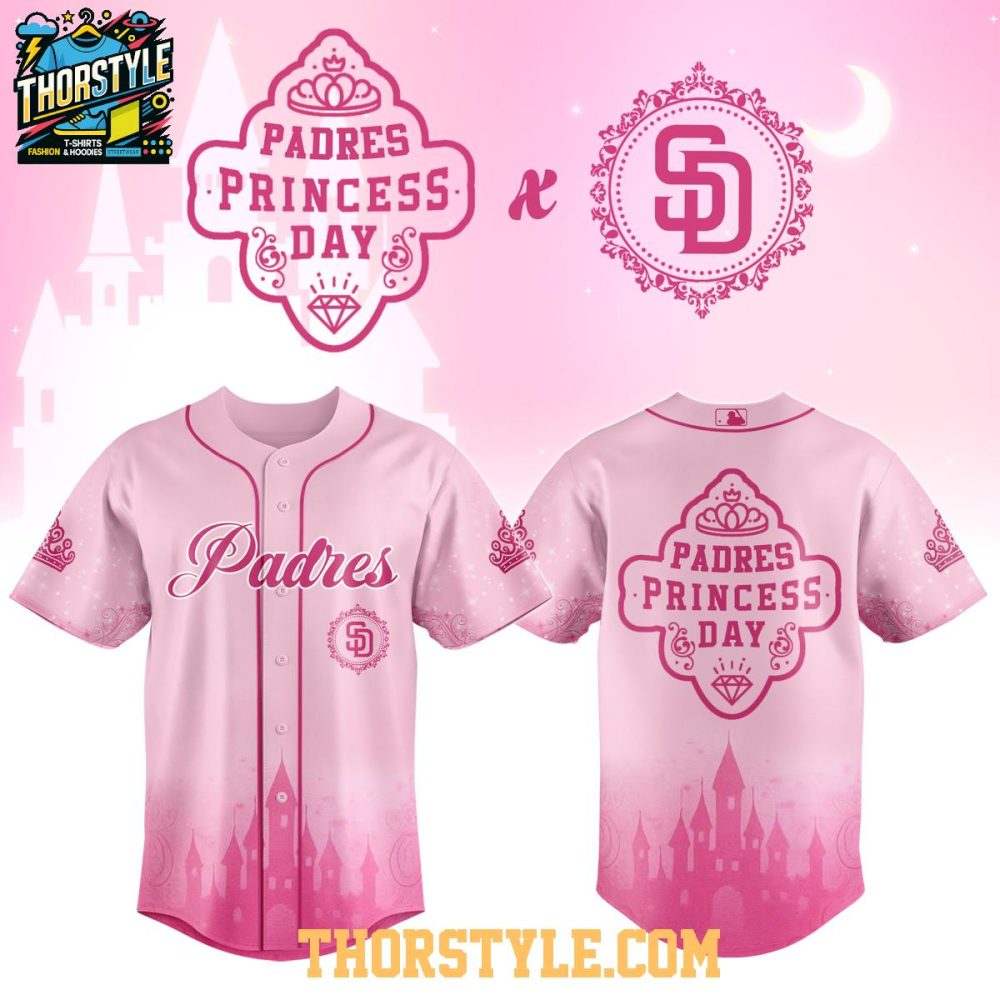 San Diego Padres Princess Day 2025 Celebration Baseball Jersey