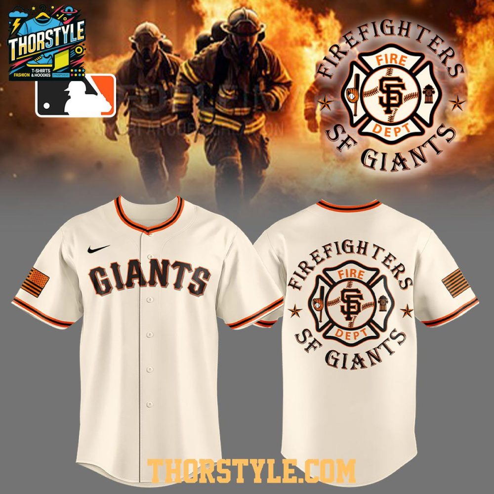 San Francisco Giants Firefighter Appreciation And Tribute Night 2026 Jersey