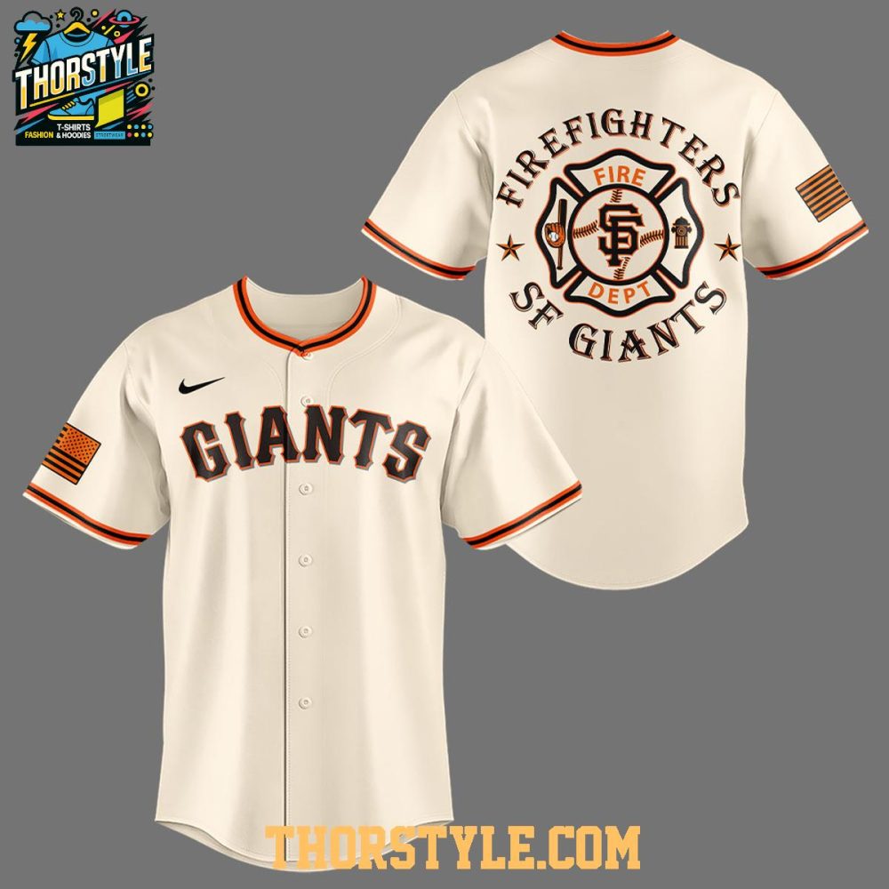 San Francisco Giants Firefighter Appreciation And Tribute Night 2026 Jersey - Image 2