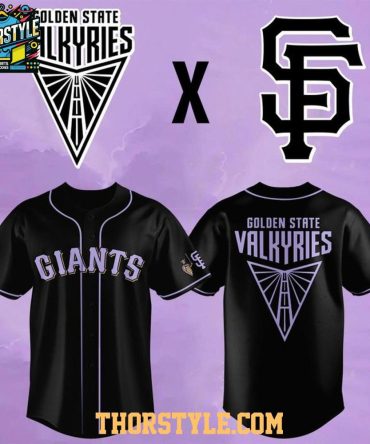 San Francisco Giants Golden State Valkyries Night 2025 Personalized Baseball Jersey
