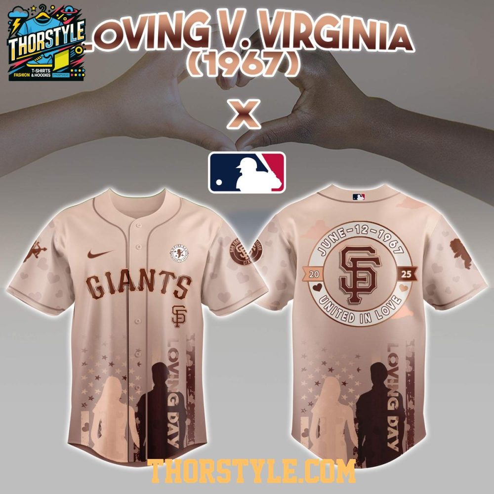 San Francisco Giants Happy Loving Day 1967-2025 Loving Virginia Baseball Jersey