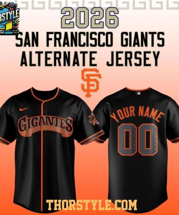 San Francisco Giants Los Gigantes 2026 Personalized Baseball Jersey