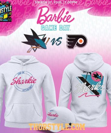 San Jose Sharks 2026 Barbie Sharks Game Day Hoodie T-Shirt