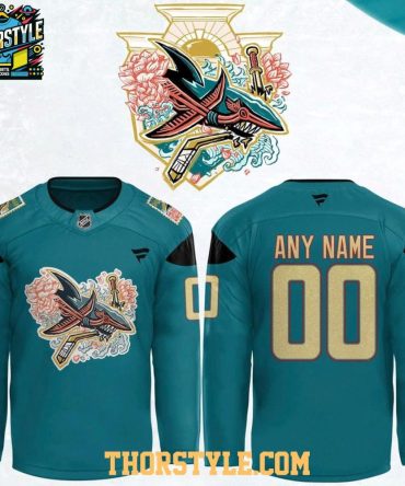 San Jose Sharks 2026 Vietnamese Heritage Night Personalized Hockey Jersey